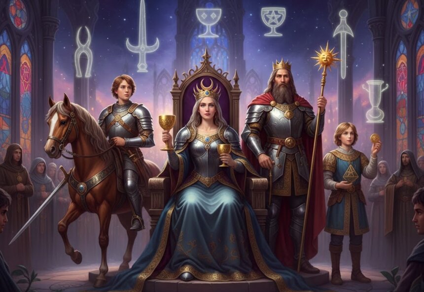 Королевский двор Таро: значения, роли и характеры